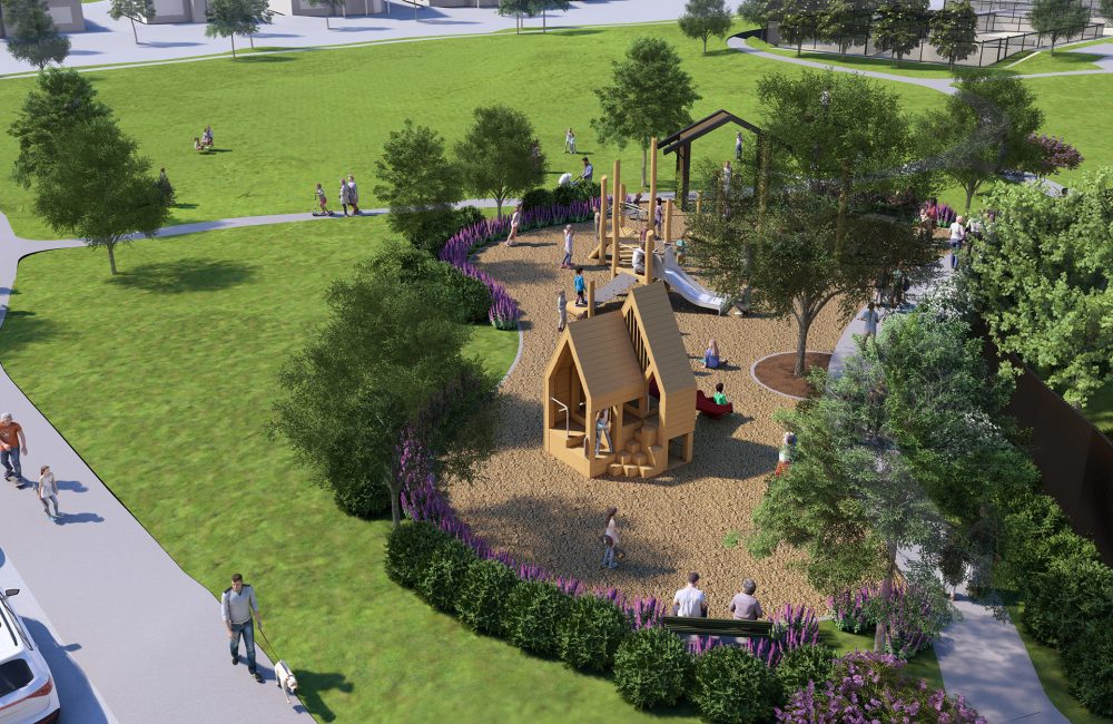 rendering of Twig Park at Treeline